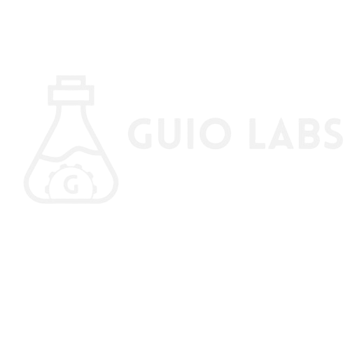 white guiolabs logo